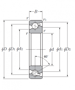 NTN BST30X62-1BP4 30 TAC RULMAN_DRAWING
