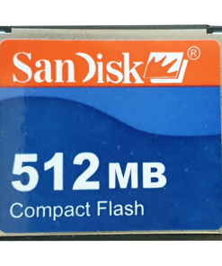 SANDISK 512 MB PCMCI COMPACT FLASH KART
