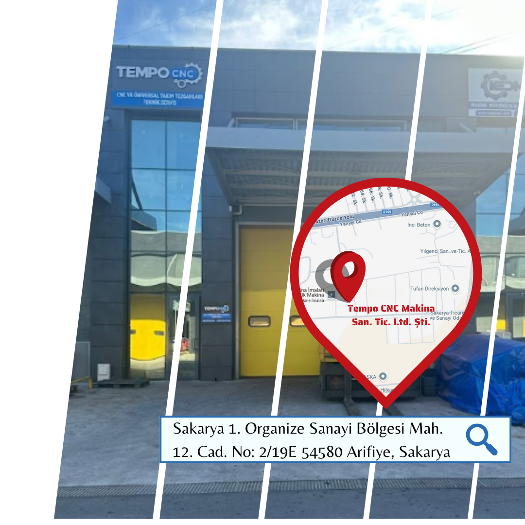 Tempo CNC, ikinci el CNC, CNC Bakım, CNC Onarım